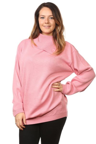 Womens Plus Size Knitted Jumpers  