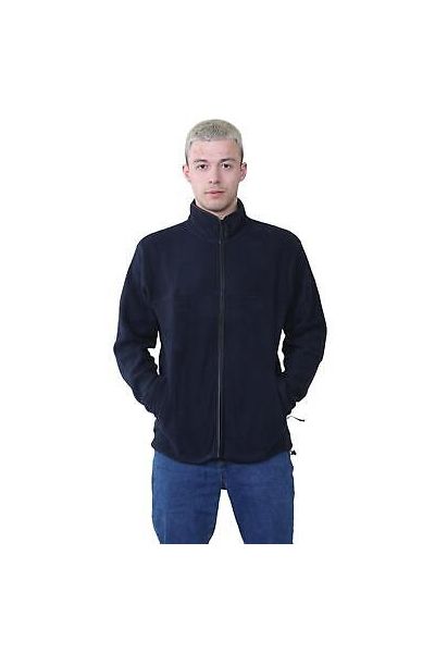 Men's Fleece Full Zip Jacket Jumper