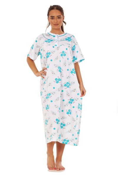 Short Sleeve Cotton Jersey Nightdress